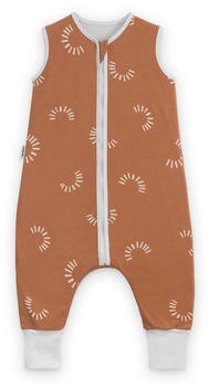 Ehrenkind Schlafsack mit Beinen Sommer 1.0 TOG Zimt Gemustert