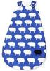Pinolino 76522-1S-130, Pinolino Sommerschlafsack Happy Sheep 70 - 130 cm blau