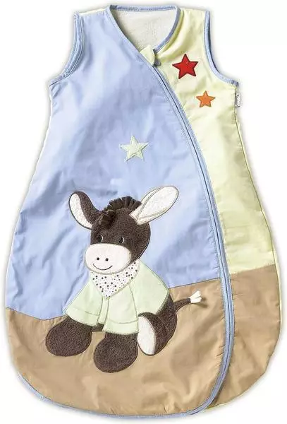 Sterntaler Sommer-Schlafsack Emmi blau/grün