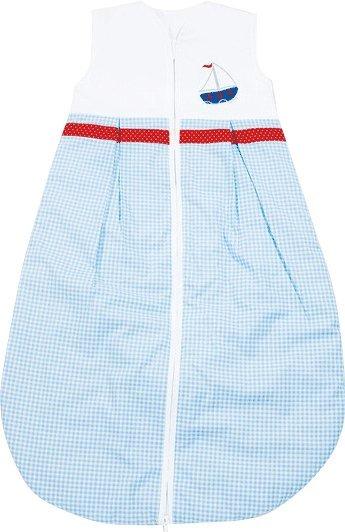 Pinolino Kugelschlafsack Sommer Schiff Ahoi 90 cm