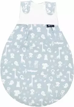 ALVI Baby Mäxchen Außensack Animals blau 56/62