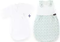 Tr&auml;umeland Babyschlafsack "Set Wolke mint"