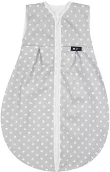Alvi Kugelschlafsack Molton Sommer stars silber