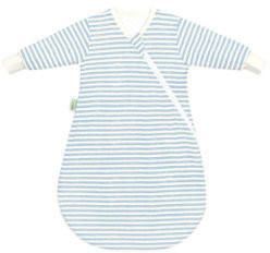 Odenwälder BabyNest Jersey Unterzieh-BabyNest stripes bleu