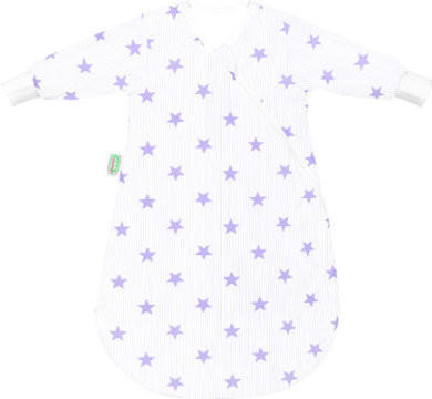 Odenwälder BabyNest Jersey Unterzieh-BabyNest stars soft violett