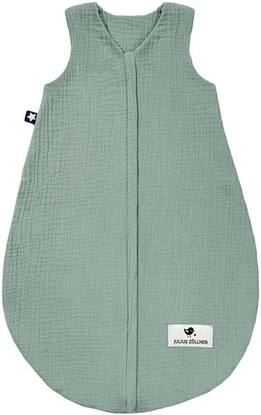 Julius Zöllner Sommerschlafsack aus Baumwollmusselin grün