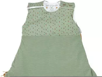 Sterntaler Baby-Schlafsack Esel Emmilius grün