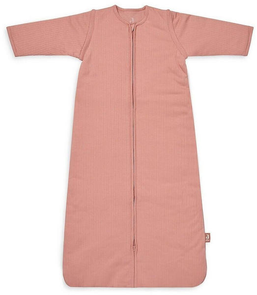 Jollein Basic Stripes Winterschlafsack mit abnehmbaren Ärmeln rosa