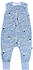 TupTam Babyschlafsack mit Beinen unwattiert Bärchen blau
