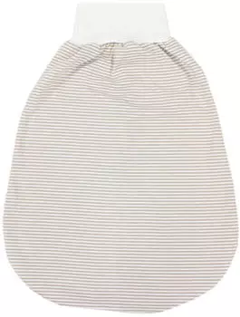 TupTam Baby Strampelsack Unwattiert Streifen beige