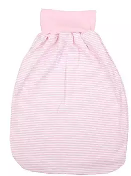 TupTam Baby Strampelsack Unwattiert Streifenmuster rosa