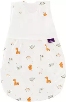 Träumeland Liebmich Ganzjahresschlafsack 2.5 TOG Baumwolle Dinolino / beige