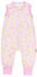 TupTam Babyschlafsack mit Beinen unwattiert Zitronen/rosa