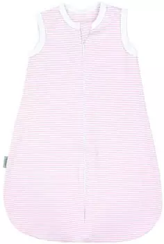 TupTam Sommerschlafsack Baby ohne Ärmel 0.5 TOG Streifenmuster Rosa