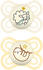 MAM 2er-Pack Schnuller Perfect Night Silikon 0-6M uni