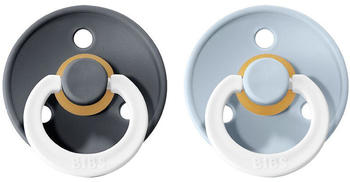 BIBS Colour Gr. 2 (2 Stk.) Iron Night / Baby Blue Night