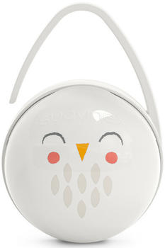 Suavinex Bonhomia Premium Soother Holder with Flexible Handle up for 2 Soothers beige