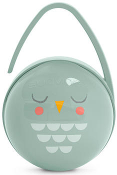 Suavinex Bonhomia Premium Soother Holder with Flexible Handle up for 2 Soothers green