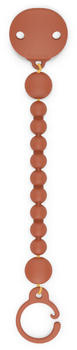 Suavinex Colour Essence Dummy Clip Silicone +0m Sunset Orange