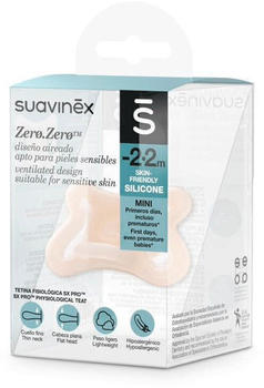 Suavinex Zero Zero Silicone Baby Pacifier Mini SX Pro Physiological Teat -2-2M
