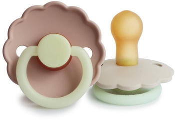 Frigg Nachtschnuller Daisy Blush night/Cream 0-6 Monate