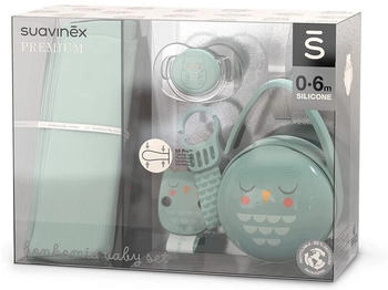 Suavinex Premium Bonhomia Baby Gift Set 0-6m (4 pcs) green
