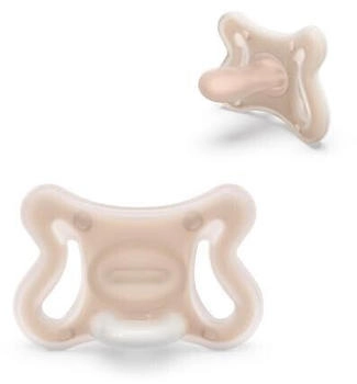 Suavinex ZeroZero Ultra Soft Silicone SX Pro Physiological Dummy -2/2m sand