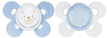 Chicco Physio Comfort 0m+ Silicon (2pcs.) Blue
