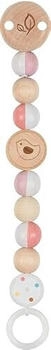 Goki Schnullerkette Vogel Holz Rosa (65335)