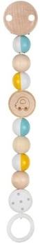 Goki Schnullerkette Auto blau aus Holz (65338)