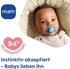 MAM Original Pure Silikon Schnuller 0-6 Monate, Bär/Otter, 2 Stück (82460911)