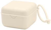 BIBS Dummy Case Schnullerbox Ivory 1 St., Grundpreis: &euro; 14.900,- / l