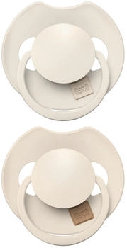 difrax Dynamic Lovi Prime Schnuller 18 Monate+ - 2 Stück Coconut / Ivory