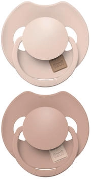 difrax Dynamic LOVI Prime Schnuller 0-6 Monate 2 Stück Nude / Blush