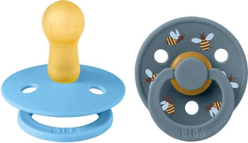 BIBS Studio Colour Schnuller Bumblebee Breeze Mix Größe 2 2 Stück