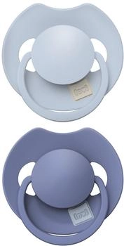 difrax Dynamic Lovi Prime Schnuller 18 Monate+ - 2 Stück Baby Blue/ Blue