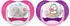 Philips Avent SCF080 Ultra Air Beruhigungsschnuller, Silikon, 6-18M