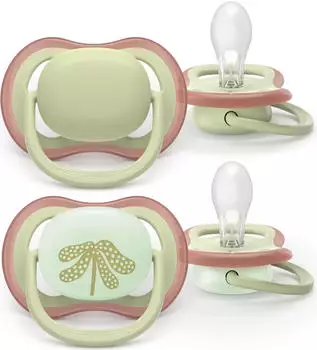 Philips AVENT Ultra Air Schnuller 6-18M, neutral, 2 St. (SCF087/18)