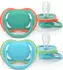 Philips AVENT Ultra Air Schnuller +6M nachtblau/grün, 2 St. (SCF087/10)