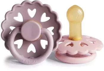 Frigg Fairytale Schnuller Naturlatex, Größe 2 (6-18 Monate), 2er-Pack