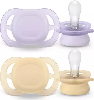 Philips AVENT Ultrastart Schnuller 0-2 m Girl, 2 St. (SCF075/11)