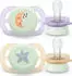 Philips AVENT Ultra Start Day&Night Schnuller 0-2 Monate, Silikon, 2er-Pack (SCF07517)