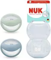 NUK Perfect Match 0-6m Schnuller 1 St., Grundpreis: &euro; 7.600,- / l
