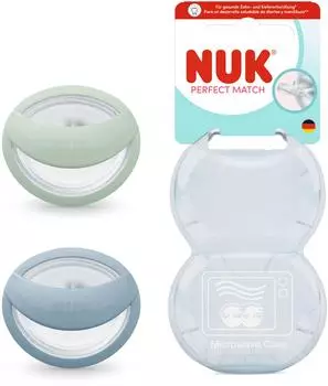 NUK Perfect Match Silikon-Schnuller 0-6 Monate (10175336)