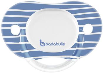 Badabulle B011006 Drehbarer Schnuller - 2 x Sterne, Silikon, 12 - 36 m, türkis blau