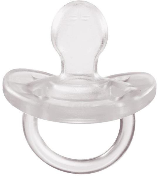 Chicco Soother Physio Silicon 6-12m Transparent