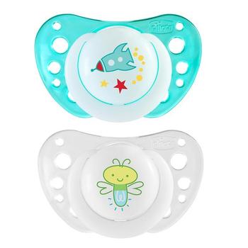 Chicco Soother Physio Air Silicone 12-36m (2pcs.)