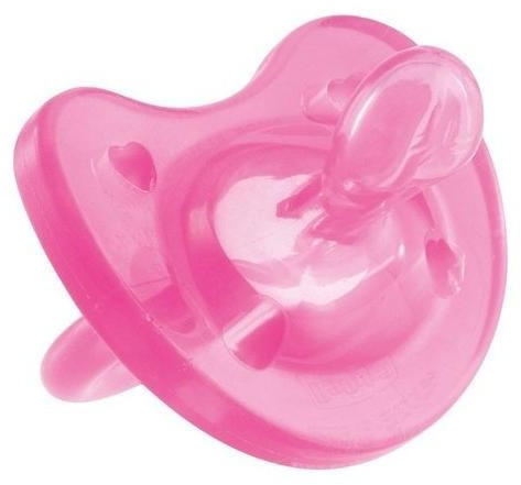 Chicco Pacifier Physio 0-6m Silicon Pink