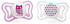 Chicco PhysioForma Light 6-16m Silicone Baby Dummy