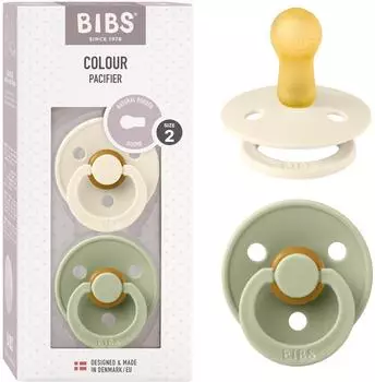 BIBS Colour Gr. 2 (2 Stk.) Ivory / Sage